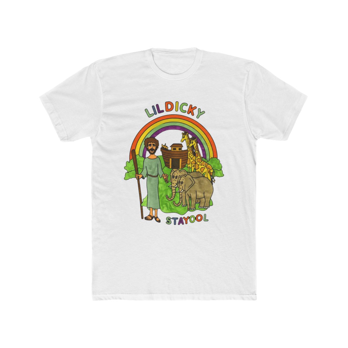 Lil Dicky Stay Cool Noahs Ark Large T Shirt Blue Rare - Etsy