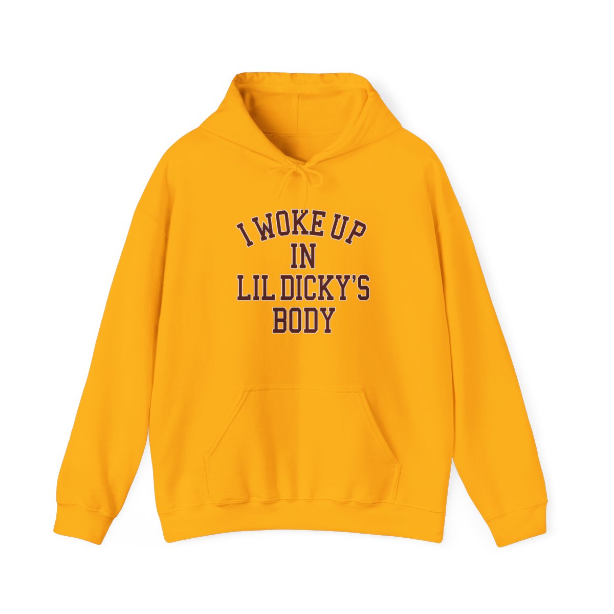 Lil Dicky Merch Body Swap Hoodie Black - alternate angle 2, merchandise