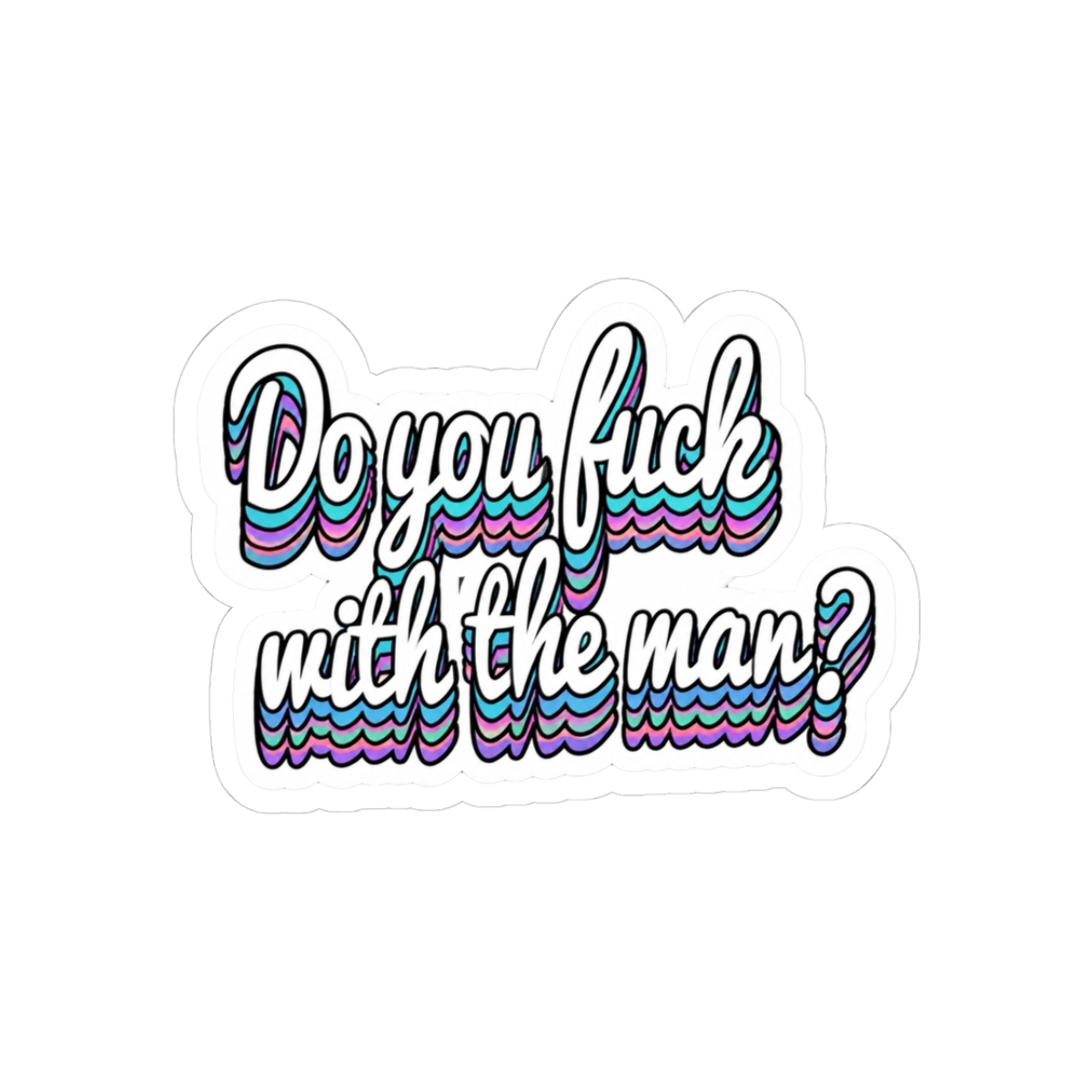 Sticker Talking Sticker: Cute Vinyl Decal for Everyday Gear | Lil Dicky