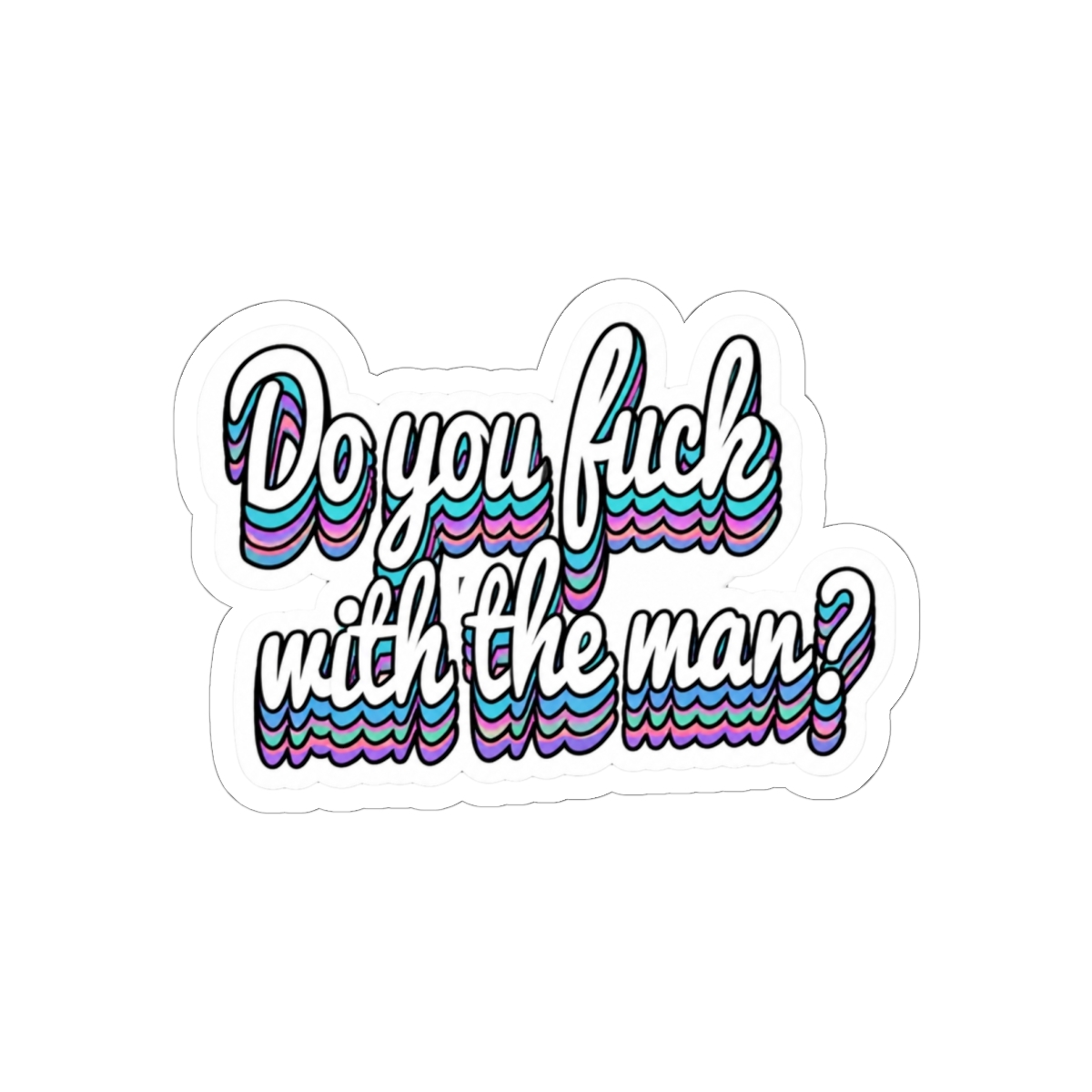 Sticker Talking Sticker: Cute Vinyl Decal for Everyday Gear | Lil Dicky