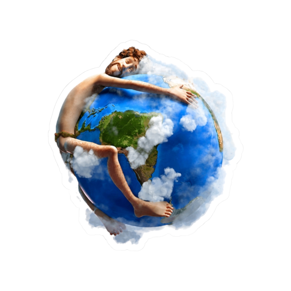 We Love The Earth - Lil Dicky Earth Hug - alternate angle 3, merchandise